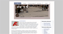 Desktop Screenshot of pavimentosramos.com