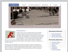 Tablet Screenshot of pavimentosramos.com